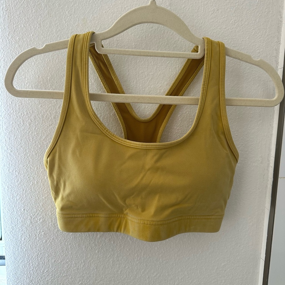Lorna Jane Yellow Sports Bra